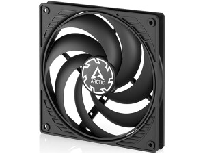 ARCTIC P14 Slim PWM PST - PC Fan, 140mm Fan, PC Case Fan with PWM Sharing Technology (PST), Pressure-optimised, Quiet motor, Computer, Extra slim, 150-1800 rpm - Black