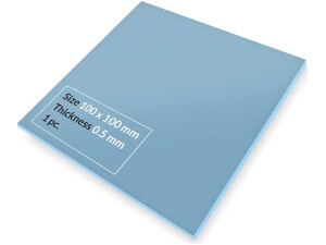ARCTIC TP-3: Premium Performance Thermal Pad, 100 x 100 x 0.5 mm, (stackable to 2.0 mm without performance loss), 1 Piece - High Performance, particularly soft, ideal gap filler, bridging gaps
