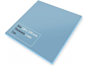 ARCTIC TP-3: Premium Performance Thermal Pad, 100 x 100 x 1.0 mm, (stackable to 2.0 mm without performance loss), 1 Piece - High Performance, particularly soft, ideal gap filler, bridging gaps