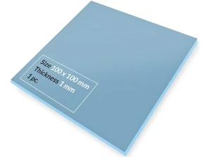 ARCTIC TP-3: Premium Performance Thermal Pad, 100 x 100 x 1.0 mm, (stackable to 2.0 mm without performance loss), 1 Piece - High Performance, particularly soft, ideal gap filler, bridging gaps