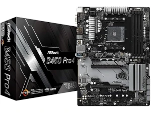 ASRock ATX Motherboard (B450 PRO4)