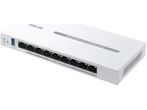 ASUS EBG19P, Gigabit PoE+ VPN wired router, 8 PoE+ ports, 123W, Up to 3 WAN ethernet ports + 1 USB WAN, Perfect for APs, Commercial-grade network security, Easy centralized management ExpertWiFi app