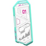 ASUS ROG Strix Arion Hatsune Miku Edition M.2 NVMe SSD Enclosure (USB3.2 Gen 2x1 Type-C, Dual USB-C to C and USB-C to A Cable, Screwdriver-Free, with Thermal Pads)