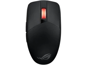 ASUS ROG Strix Impact III Gaming Mouse, Semi-Ambidextrous, Wired, Lightweight, 12000 DPI sensor, 5 programmable buttons, Replaceable switches, Paracord cable, FPS gaming mouse, Black