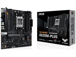 ASUS TUF GAMING A620M-PLUS AMD A620 Emplacement AM5 micro ATX