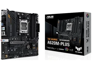ASUS TUF GAMING A620M-PLUS AMD A620 Emplacement AM5 micro ATX