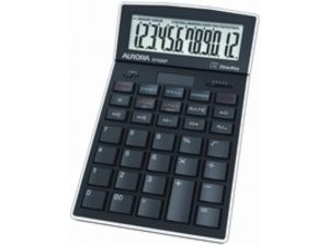 Aurora DT920P Professional/Desk Display Calculator with adjustable display, Black