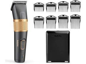 BaByliss Graphite Precision Hair Clipper, Cord/Cordless, Quick Charge