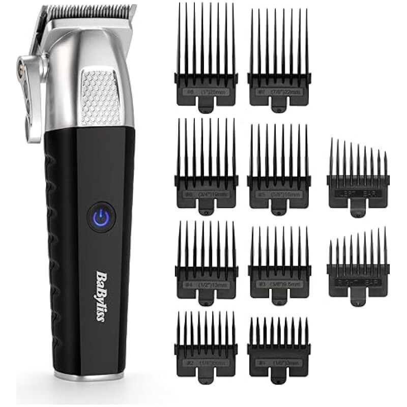 BaByliss-Lithium-Power-Hair-Clippers-Cordless-Quick-Charge-Taper-Level-05-25mm-8-Comb-Guides-08-25mm-and-Storage-B0DWH1HJ39