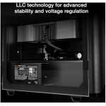 High-tech power supply unit with stability and voltage regulation for advanced IT infrastructure.