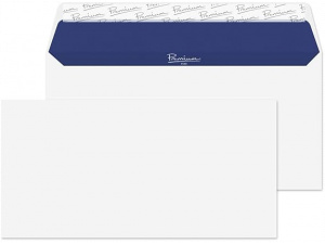 Blake Pure DL 110 x 220 mm 120 gsm Recycled Peel & Seal Wallet Envelopes (RP81255) Super White Wove - Pack of 50