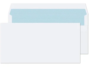 Blake TS-130137 DL Purely Everyday Self Seal Envelope, 100gsm, 110mm x 220mm, White, Pack of 500