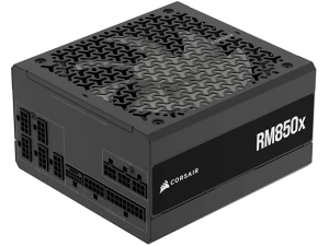 CORSAIR RM850x Fully Modular Low-Noise ATX Power Supply ? ATX 3.1 Compliant ? PCIe 5.1 Support ? Cybenetics Gold Efficiency ? Native 12V-2x6 Connector ? Black