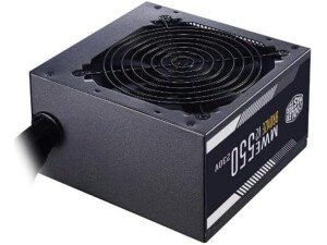 Cooler Master MWE 550 Bronze 230V V2 - UK Power Supply Unit, 80 PLUS Bronze, Temperature-Responsive HDB Fan, DC-to-DC + LLC Circuit with Single +12V Rail - 5 Year Warranty