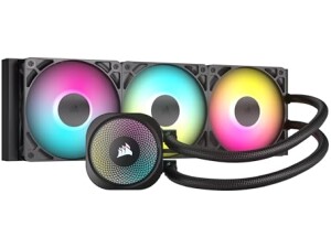 Corsair NAUTILUS 360 RS ARGB Liquid CPU Cooler ? 360mm AIO ? Low-Noise ? Direct Motherboard Connection ? Daisy-Chain ? Intel LGA 1851/1700, AMD AM5/AM4 ? 3x RS120 ARGB Fans Included ? Black