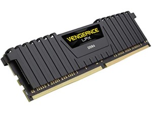 Corsair Vengeance LPX 8GB (1 x 8GB) DDR4 3200 (PC4-25600) C16 Optimized for AMD Ryzen - Black CMK8GX4M1Z3200C16