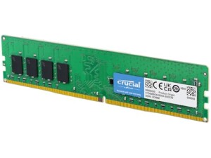 Crucial DDR4 RAM 8GB 3200MHz CL22, Desktop Computer Memory (or 2933MHz, 2666MHz) - CT8G4DFRA32A