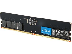 Crucial DDR5 RAM 32GB 5600MHz, Desktop Computer Memory, (or 5200MHz, 4800MHz) CL46 - CT32G56C46U5