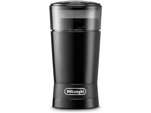 De'Longhi KG200 Electric Coffee Grinder, Stainless Steel Blade, 90g Coffee Bean Capacity, Black