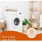 Clean laundry washing machine in modern laundry room, eco-friendly and efficient appliance, representative of Webnise Ltd's tech solutions.
