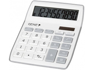 Genie 12262 Desktop Calculator - Silver