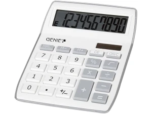 Genie 12262 Desktop Calculator - Silver