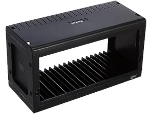 Hama CD Rack for 20 CDs | CD Storage for Hanging or Standing, Space-Saving, Small CD Stand, for the Office or Any Room | Black