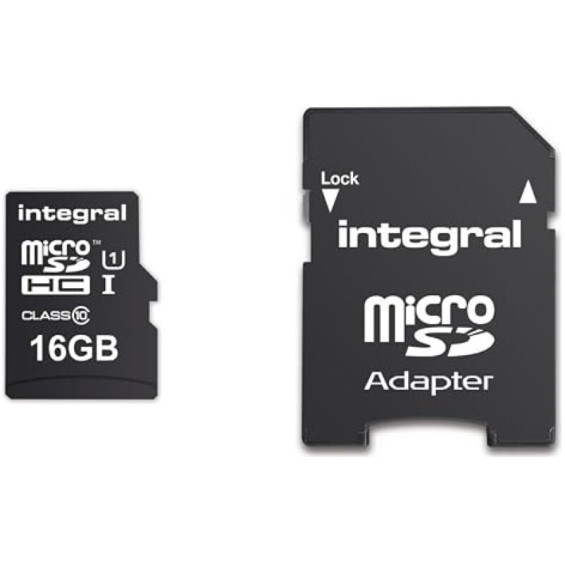 Integral-INMSDH16G10-90U1-UltimaPro-16-GB-MicroSDHC-Class-10-Memory-Card-up-to-90-MBs-U1-Rating-Black-B015WISJN4