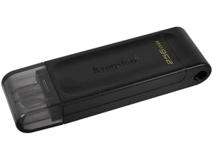 Kingston DataTraveler 70 - DT70/256GB USB-C Flash Drive Black