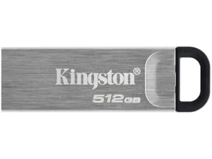 Kingston DataTraveler Kyson USB 3.2 Gen 1 Flash Drive 512GB - Stylish Capless Metal Case