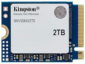 Kingston NV3 NVMe PCIe 4.0 Internal SSD 2TB M.2 2230-SNV3SM3/2T0