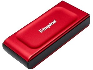 Kingston XS1000 2TB External SSD USB 3.2 Gen 2 Portable Solid State Drive Red - SXS1000R/2000G