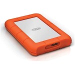 LaCie Rugged Mini, 2TB, 2.5 inches, Portable External Hard Drive, for PC and Mac, Shock, Drop and Pressure Resistant, 2 Year Rescue Services (LAC9000298)