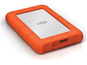 LaCie Rugged Mini, 2TB, 2.5 inches, Portable External Hard Drive, for PC and Mac, Shock, Drop and Pressure Resistant, 2 Year Rescue Services (LAC9000298)