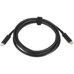 Lenovo 4X90Q59480 USB cable 2 m 2.0/3.2 Gen 1 (3.1 Gen 1) USB C Black