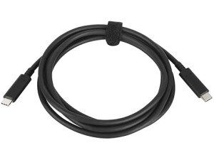 Lenovo 4X90Q59480 USB cable 2 m 2.0/3.2 Gen 1 (3.1 Gen 1) USB C Black
