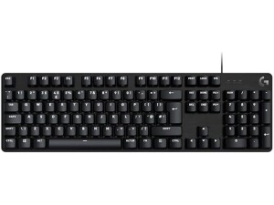 Logitech G413 SE Full-Size Mechanical Gaming Keyboard - Backlit Keyboard with Tactile Mechanical Switches, Anti-Ghosting, Compatible with Windows, macOS, QWERTY UK English Layout - Black