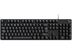 Logitech G413 SE Full-Size Mechanical Gaming Keyboard - Backlit Keyboard with Tactile Mechanical Switches, Anti-Ghosting, Compatible with Windows, macOS, QWERTY UK English Layout - Black