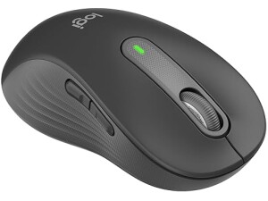 Logitech Signature M650 L Left Wireless Mouse - For Large Sized Left Hands, Silent Clicks, Customisable Side Buttons, Bluetooth, Multi-Device Compatibility - Grey
