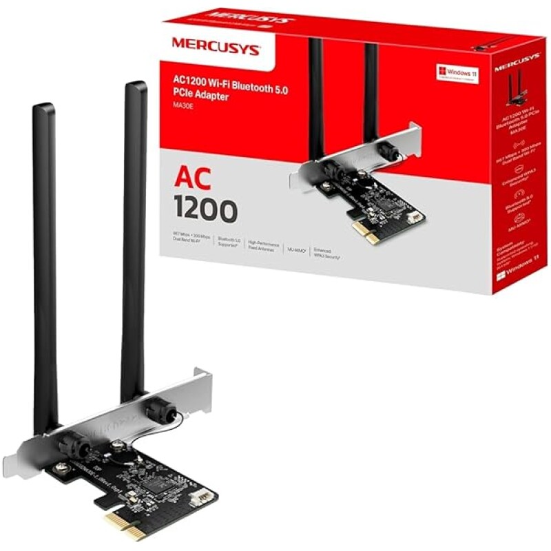 MERCUSYS-MA30E-AC1200Mbps-Wireless-Bluetooth-50-PCIe-WiFi-Adapter-for-PC-MU-MIMO-Wider-Signal-Coverage-PCIe-WiFi-Card-B0CWS49JGC