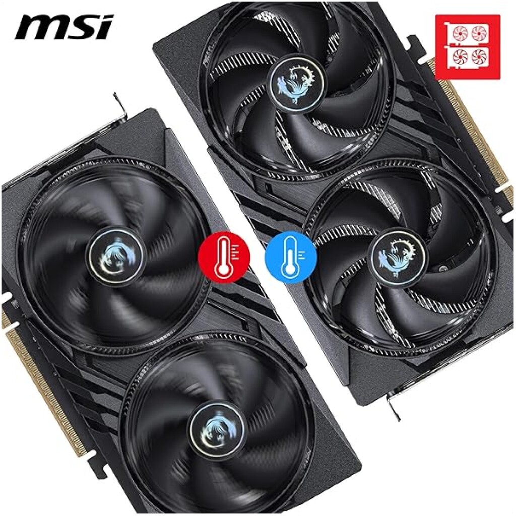 MSI GeForce RTX 5050 8G GAMING OC Graphics Card – RTX 5050 GPU, 8GB ...