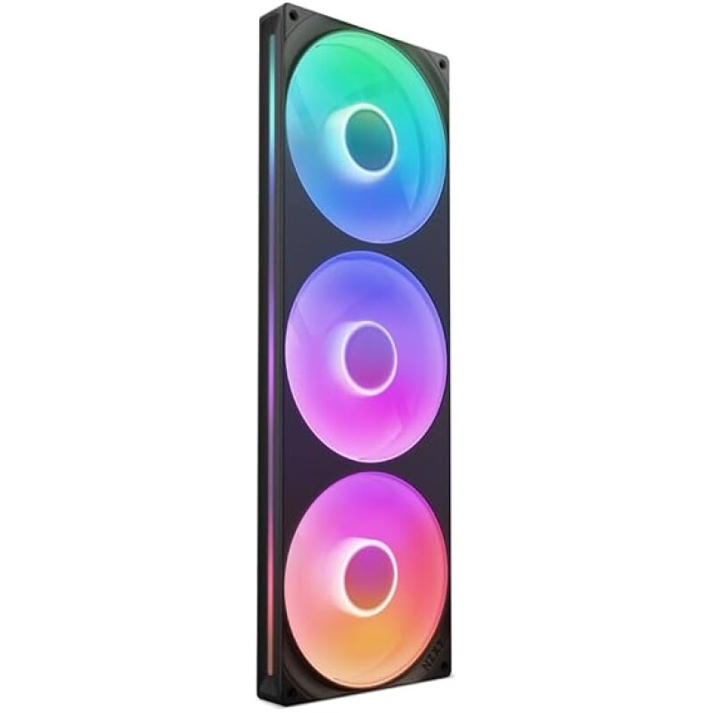 NZXT-F420-RGB-Core-420mm-Single-Frame-Fan-Unit-with-3-x-140mm-RGB-Fans-Speed-Lighting-Control-High-Static-Pressu-B0DLWBHM8C