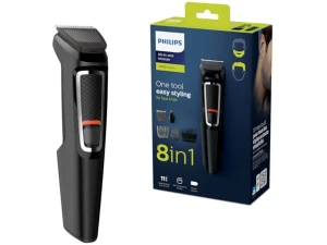 Philips Multigroom Series 3000 8-in-1 Face and Body Hair Shaver and Trimmer (Model MG3730/13)