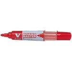 Pilot Begreen Recycled V Board Master Whiteboard Marker Bullet 6.0 mm Tip - Red, Box of 10