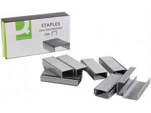 Q-Connect 24/6 Metal Precision Engineered Staples (1000 Pack)