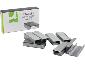 Q-Connect 24/6 Metal Precision Engineered Staples (1000 Pack)