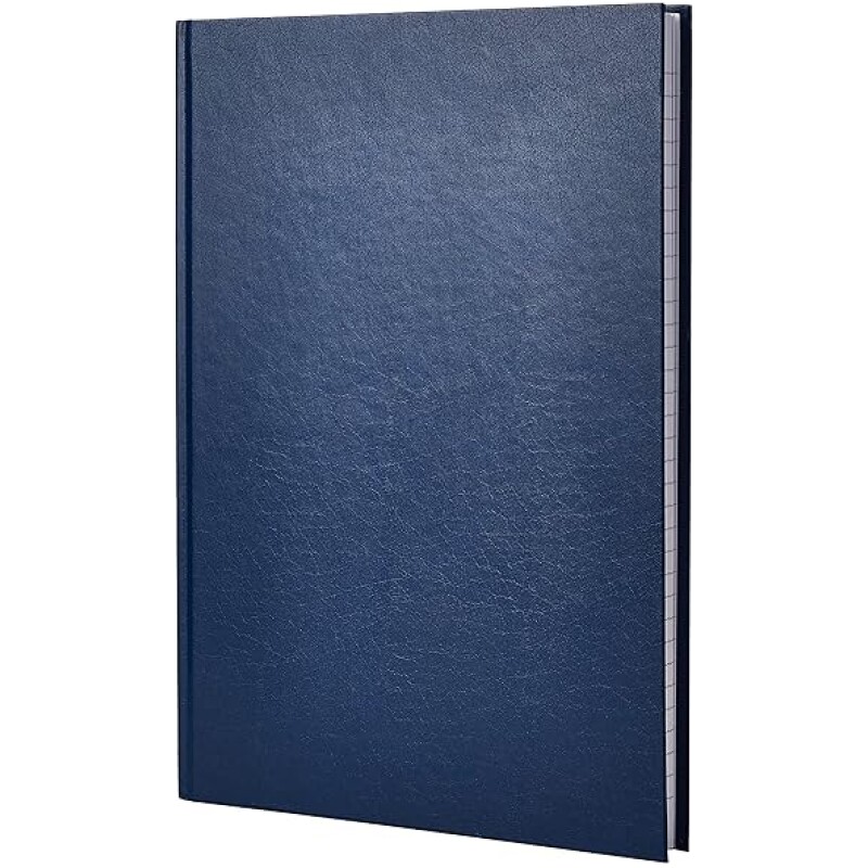 Q-Connect-Feint-Ruled-Manuscript-Book-A4-96-Sheet-A4-Blue-K00060-B00CJRLI3U