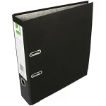 Q-Connect Lever Arch File Paperbacked A4 Black (10 Pack) KF20038