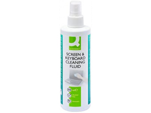 Q-Connect Screen and Keyboard Cleaning Fluid 250ml KF04502