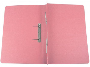 Q-Connect Transfer File 35mm Capacity Foolscap Pink (Pack of 25) KF26058